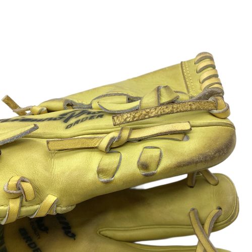 Mizuno Pro 硬式グローブ イエロー 楽天イーグルス山崎武志選手グラブ