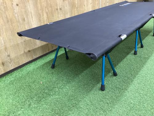 Helinox (ヘリノックス) コット ブラック×ブルー 廃盤品 1822159