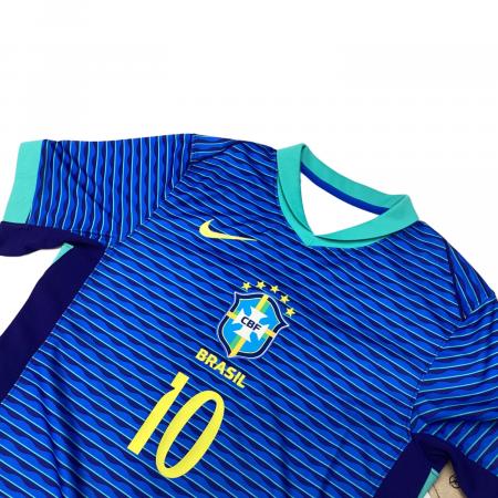 ブラジル代表 サッカーユニフォーム SIZE S ブルー ロドリゴ・ゴエス