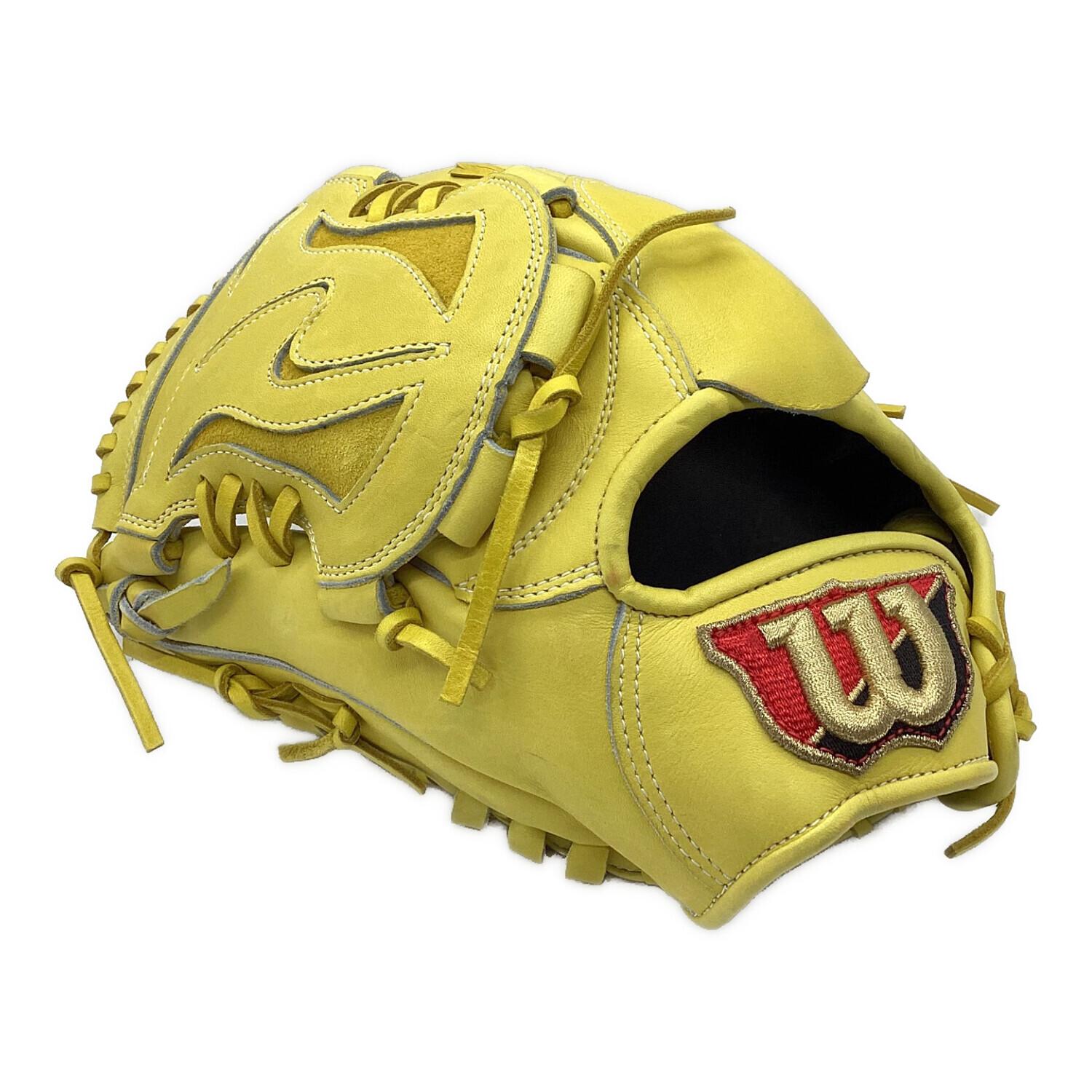 Wilson (ウィルソン) 硬式グローブ 約29cm イエロー Wilson Staff 投手