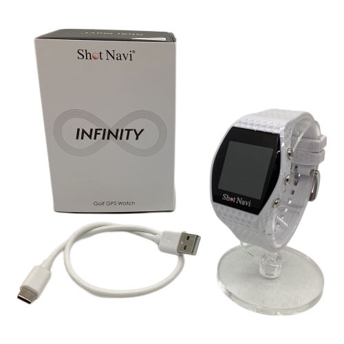 Shot Navi GPSナビ ホワイト Shot Navi INFINITY ホワイト GPSナビ