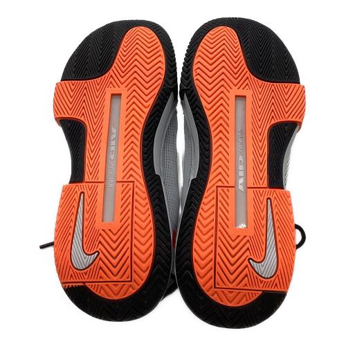 NIKE (ナイキ) ローカットスニーカー メンズ 25cm ホワイト×オレンジ