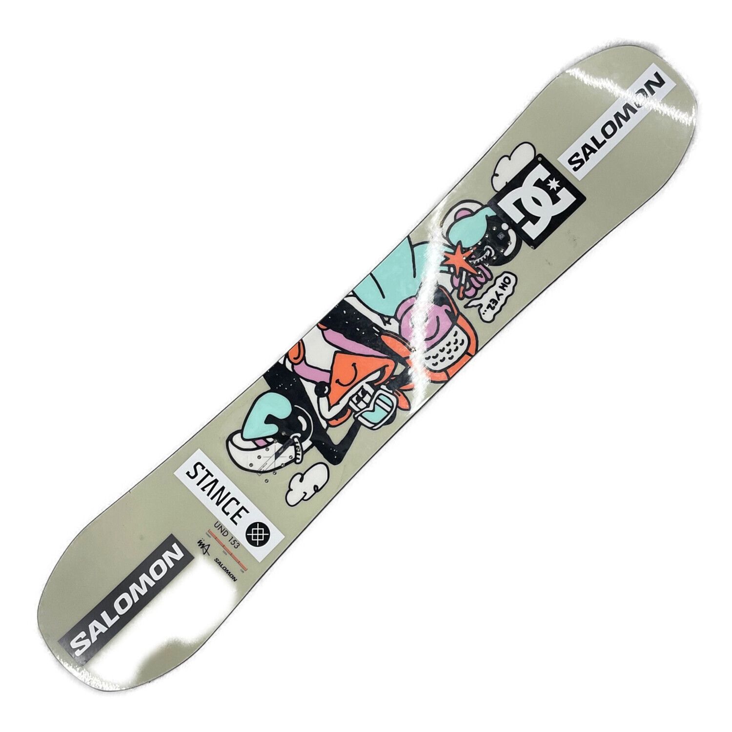 サロモン スノーボード 147cm 板 トイマシーン フラックス