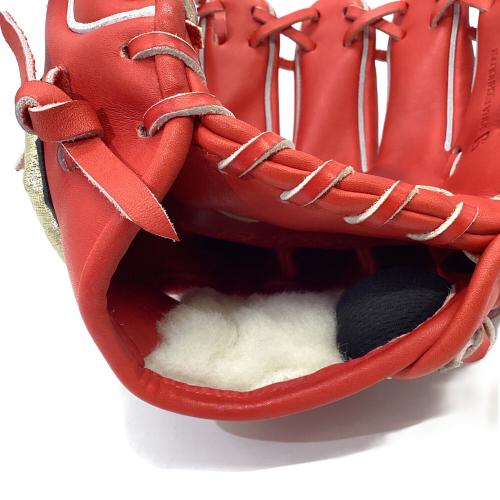 Mizuno PRO 硬式グローブ 内野手用 レッド(即戦力) Mizuno PRO 硬式