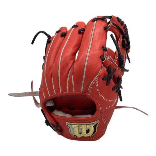 Wilson (ウィルソン) 硬式グローブ レッド WILSON STAFF 内野用