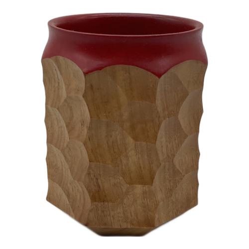 Akihiro Wood Works アウトドア食器 ジンカップ 漆 レッドエル