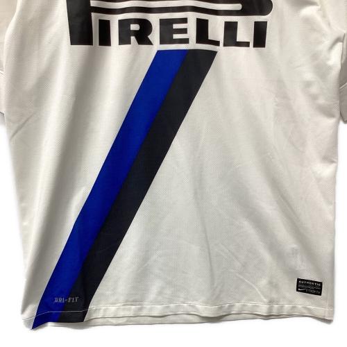インテル・ミラノ サッカーユニフォーム メンズ SIZE M ホワイト 11-12