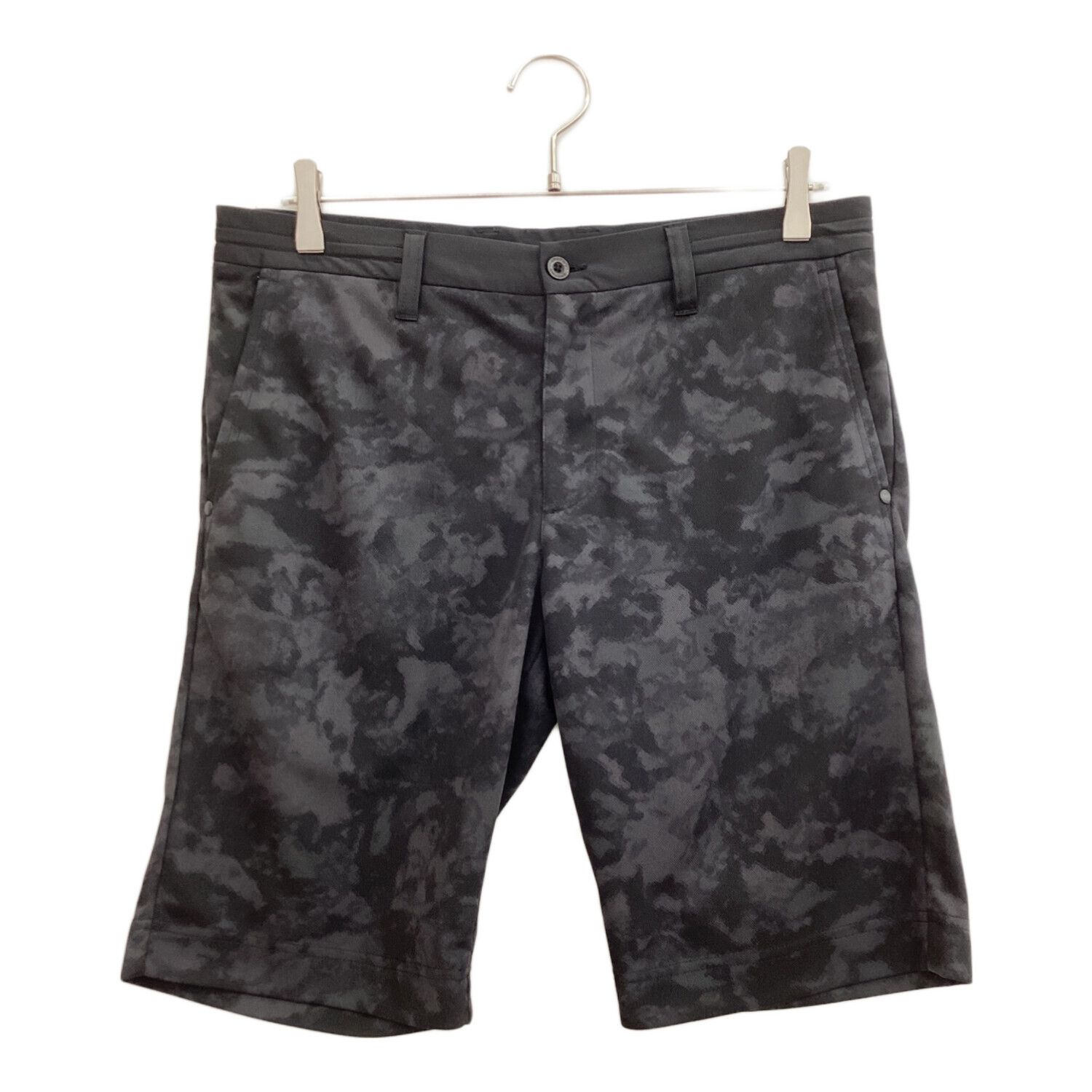 ブリーフィング迷彩柄ブラックゴルフショートパンツ XL