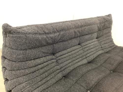 ligne roset (リーンロゼ) 3人掛けソファー ブラック トーゴ