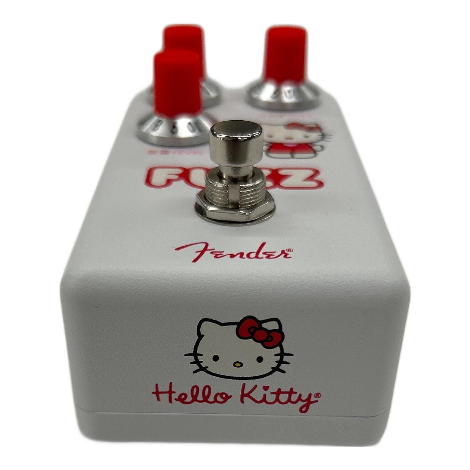 FENDER (フェンダー)×HELLO KITTY(ハローキティー) WHITE FUZZ PEDAL