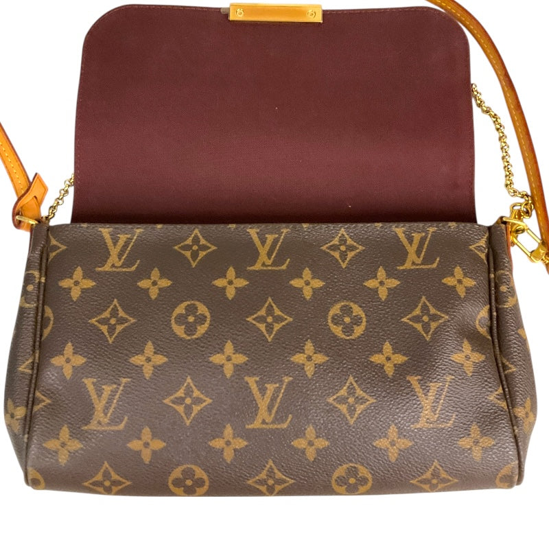 ルイ・ヴィトン LOUIS VUITTON フェイボリットMM M40718 ブラウン