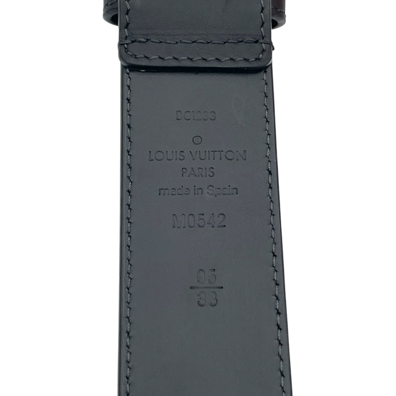 ルイ・ヴィトン LOUIS VUITTON ベルト LVシティピン M0542 ブラック