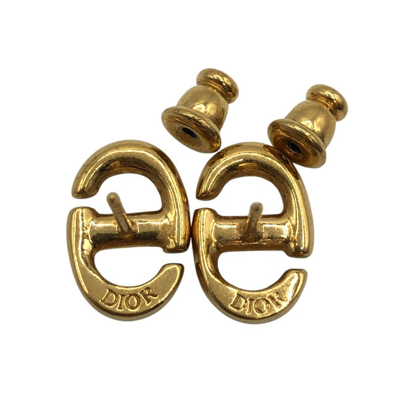 クリスチャン・ディオール Christian Dior CD Navy スタッドピアス