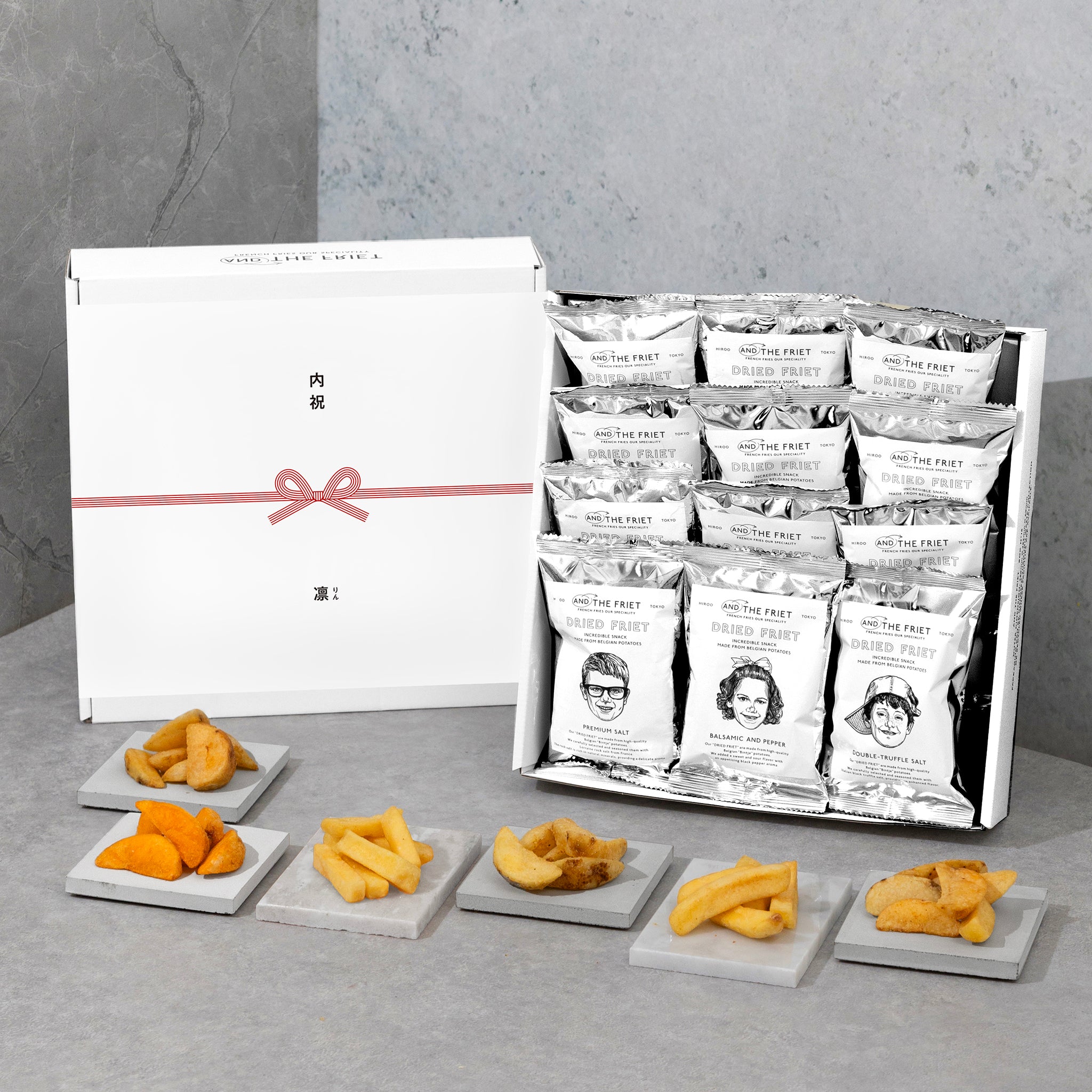 熨斗付：ミニ12個：MINI 12-PACK GIFT BOX｜アンド ザ フリット公式