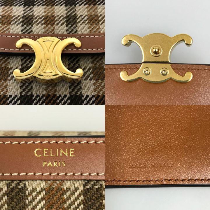 CELINE セリーヌ スモール トリオンフ ウォレット 3つ折り財布