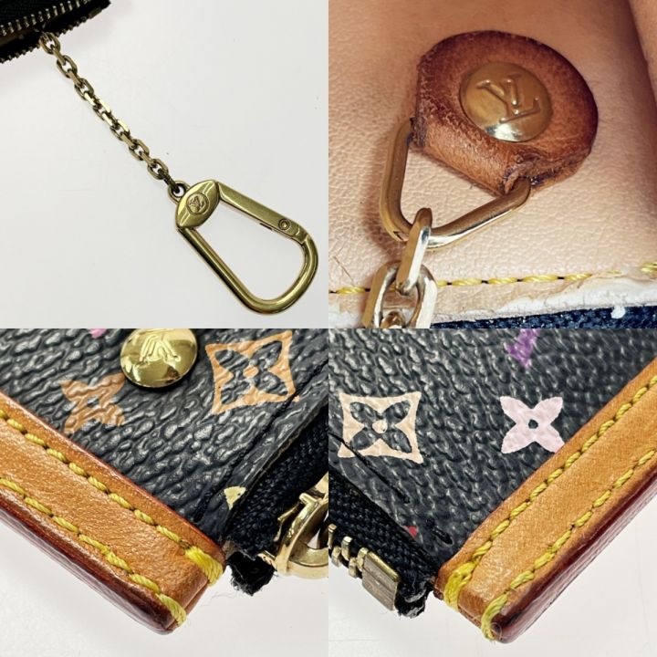 LOUIS VUITTON ルイヴィトン マルチカラー ポシェットクレ キーケース