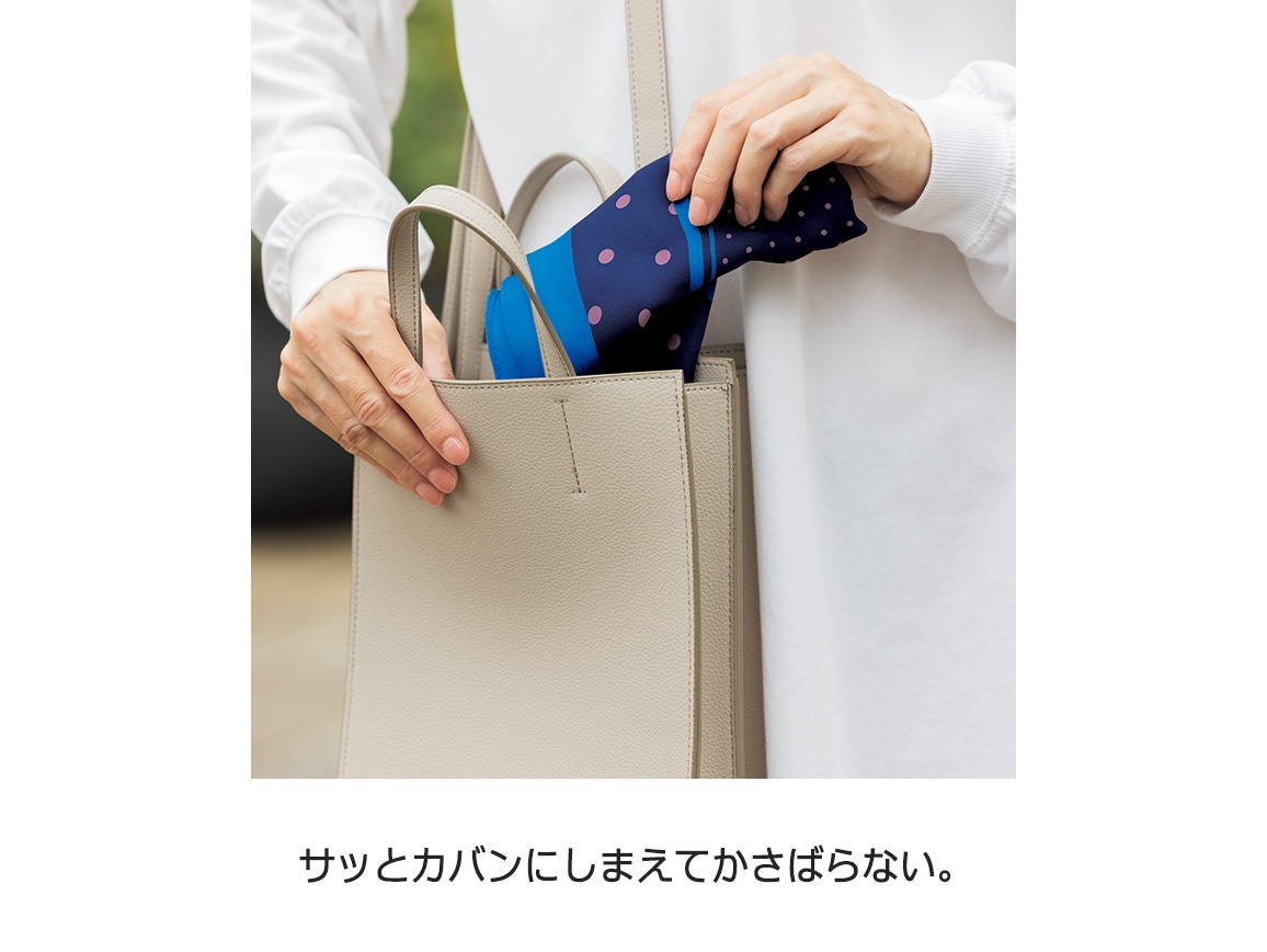 ずっと着けたままにできるコンパクトシルクスカーフ(10_ピンク系