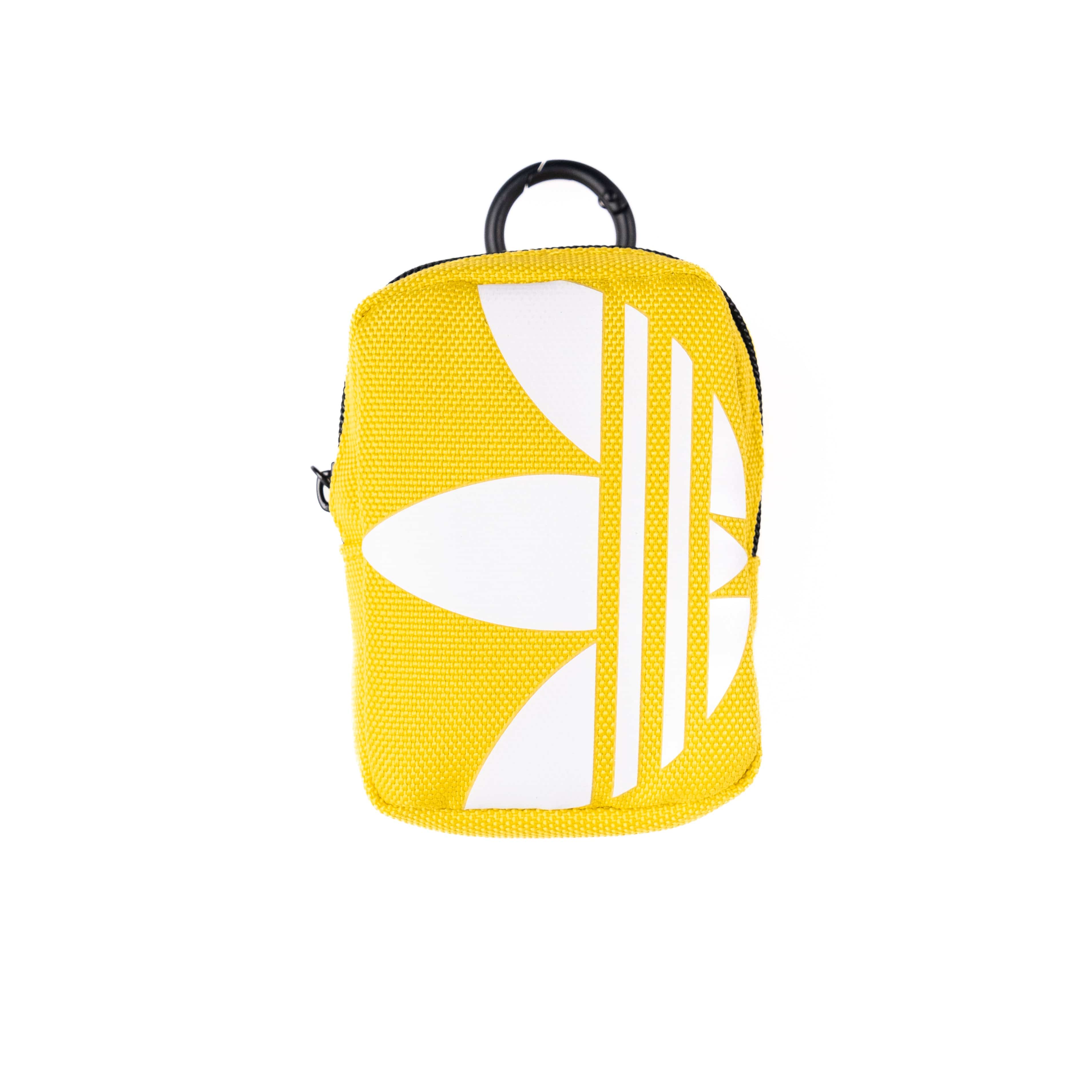 adidas ユニバーサルフォンポーチ Small Tech Pouch ゴールド/ホワイト