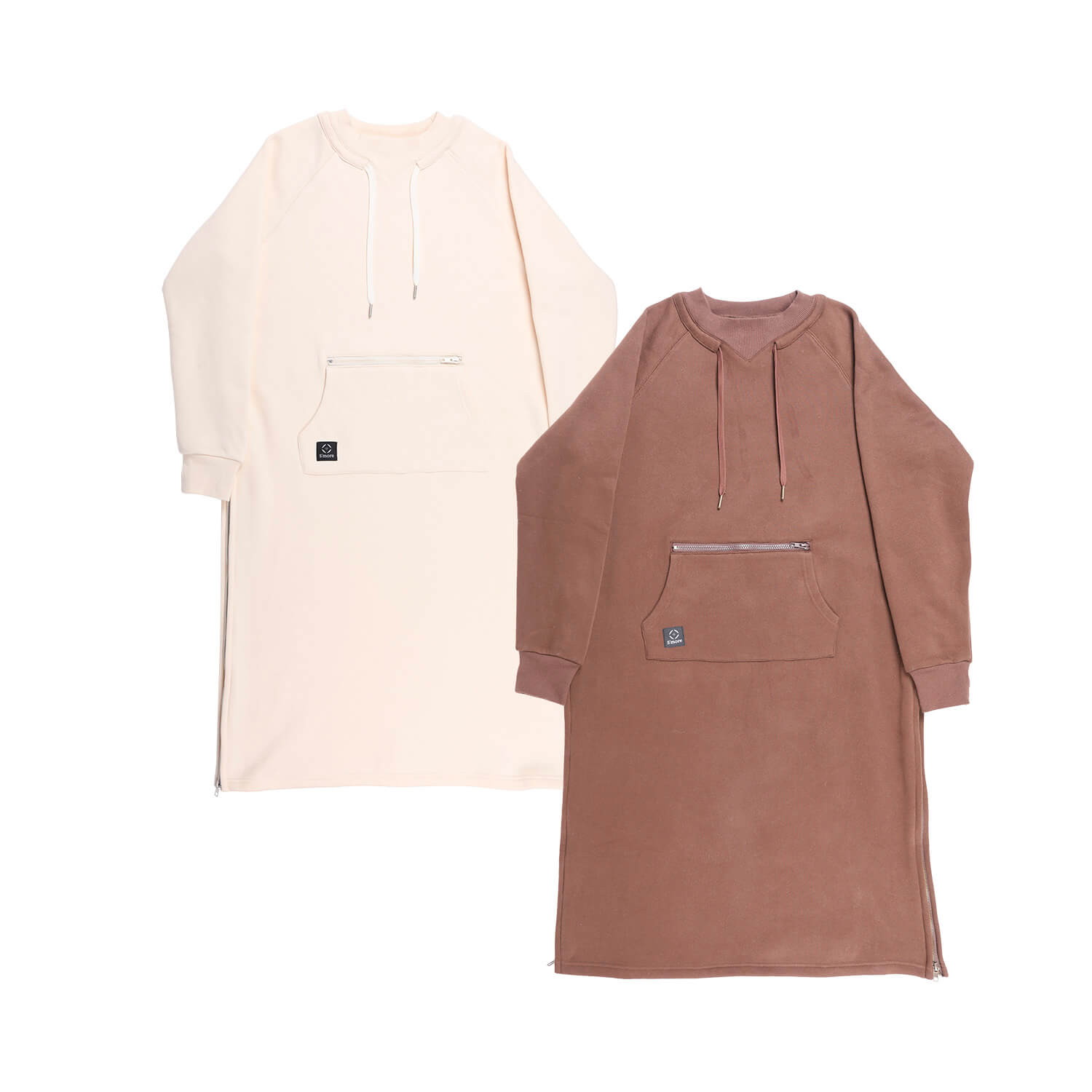 Double pocket sweatshirt dress 裏起毛スウェットワンピース – 【公式