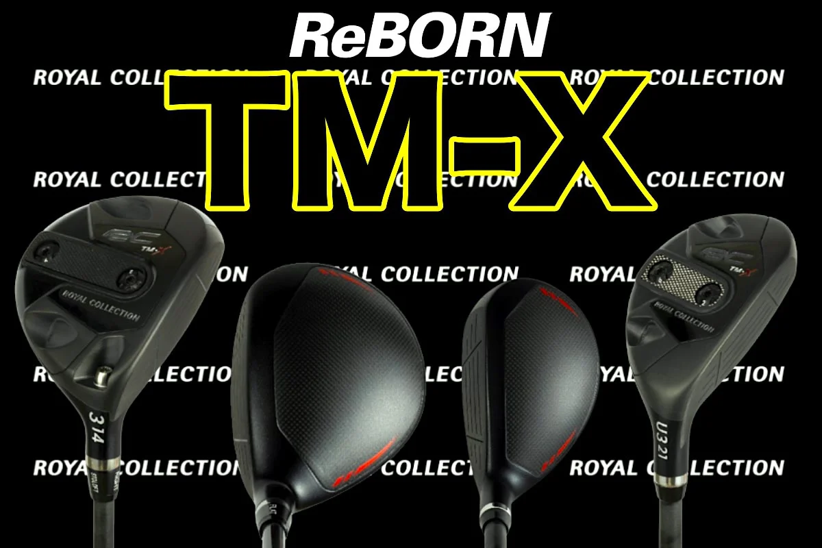ロイコレ」から“世界初”の技術を搭載した「TM-X」フェアウェイウッド