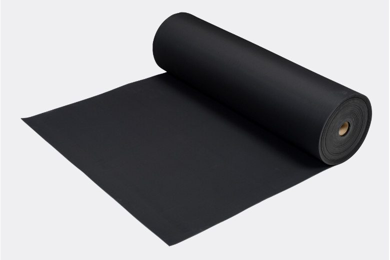 両面布目付布無天然ゴムシート ZX-100 2mm厚×1M幅×長さカット自由