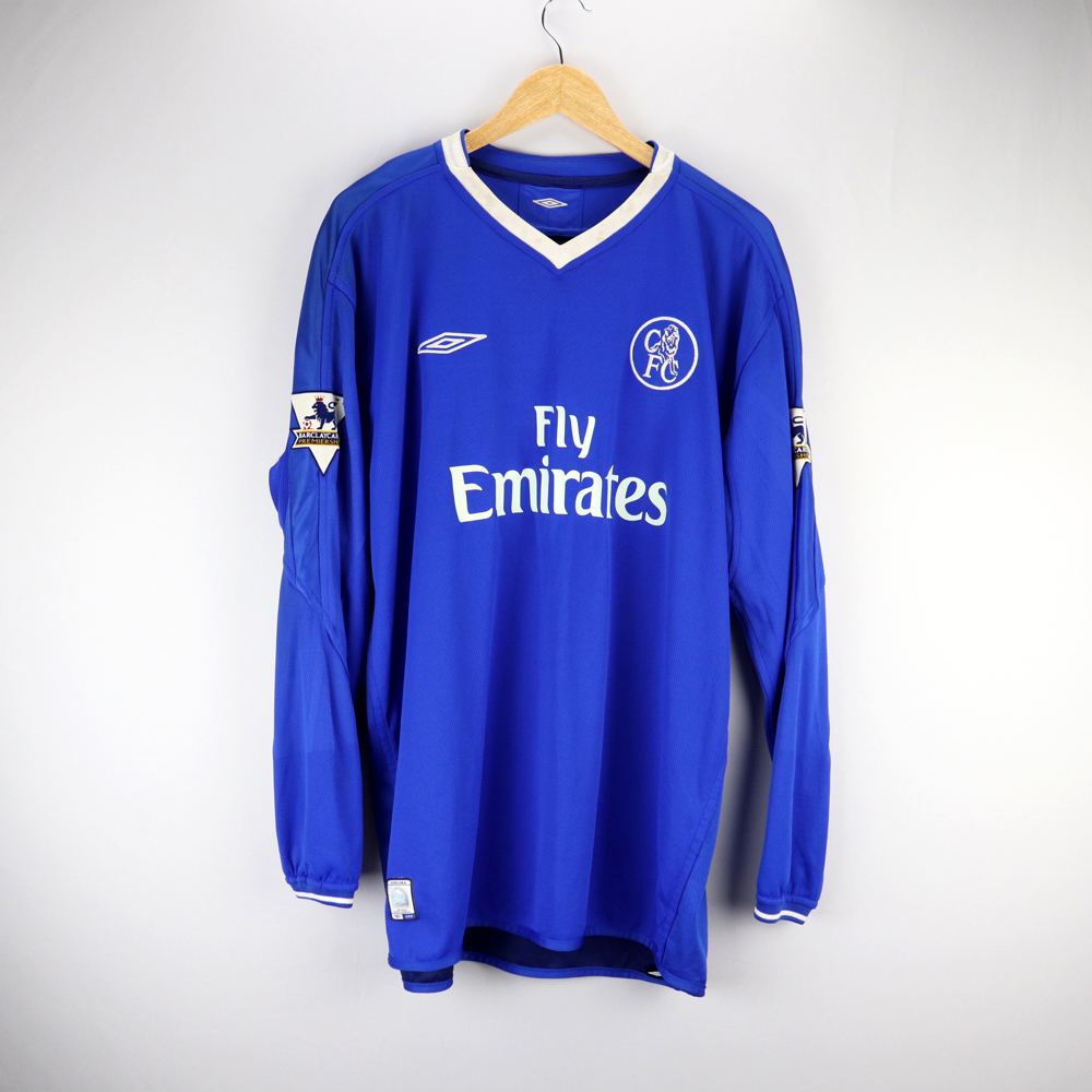 2003-04 Chelsea #20 Veron Shirt Umbro XL (Top)
