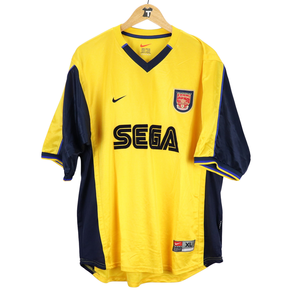 1999-01 Arsenal Away Shirt Nike Sega XL (Top)