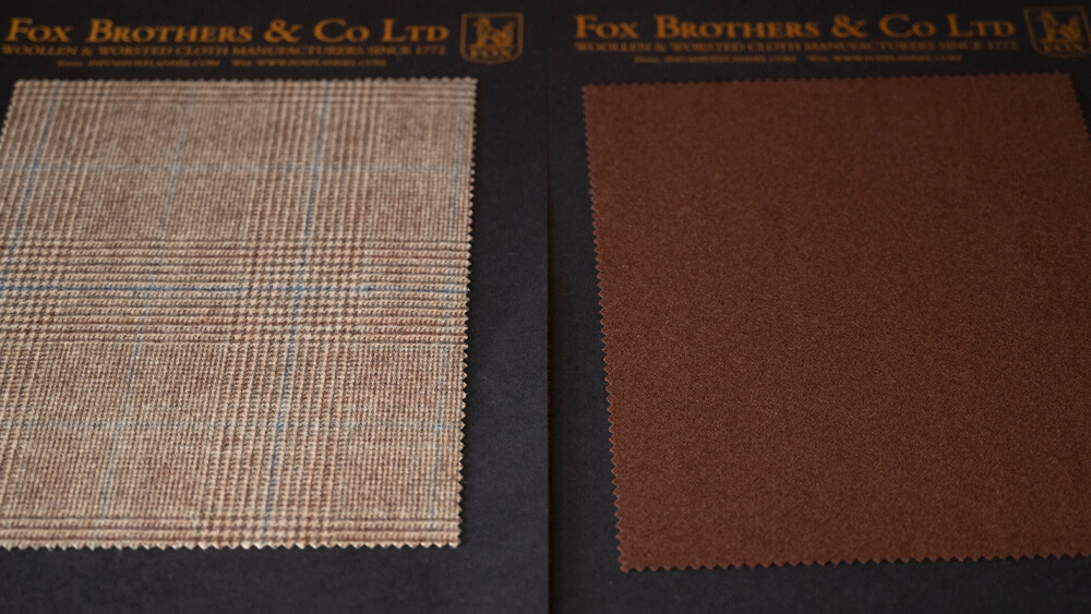 FOX BROTHERS (フォックスブラザーズ) 250周年ファブリック。 “8～12月