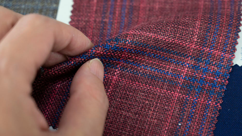 Caccioppoli (カチョッポリ) 美しいナポリのジャケット春夏新作服地が