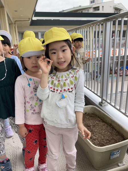 ぶどうぐみ☆枝豆の種まき！ | 中葛西おひさま保育園 | 社会福祉法人