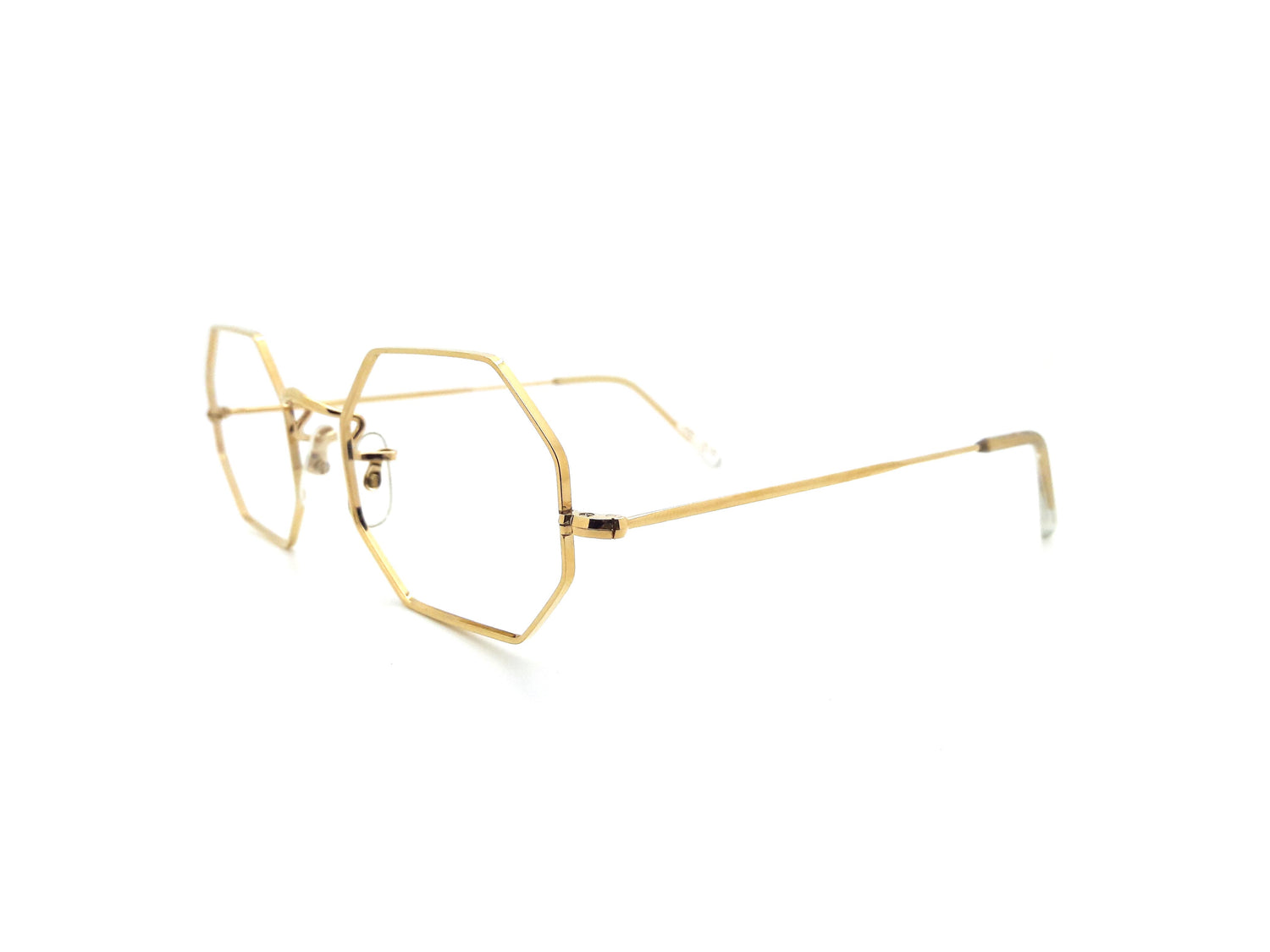 Algha 12KT Gold Filled Octagonal Vintage Eyeglasses – Ed & Sarna