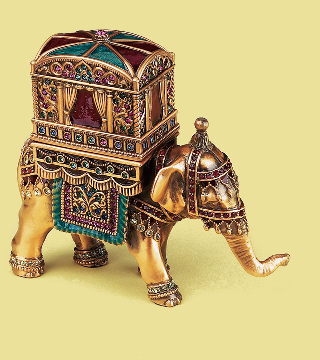7361/1 Maharaja Elephant Box - Edgar Berebi Inc.