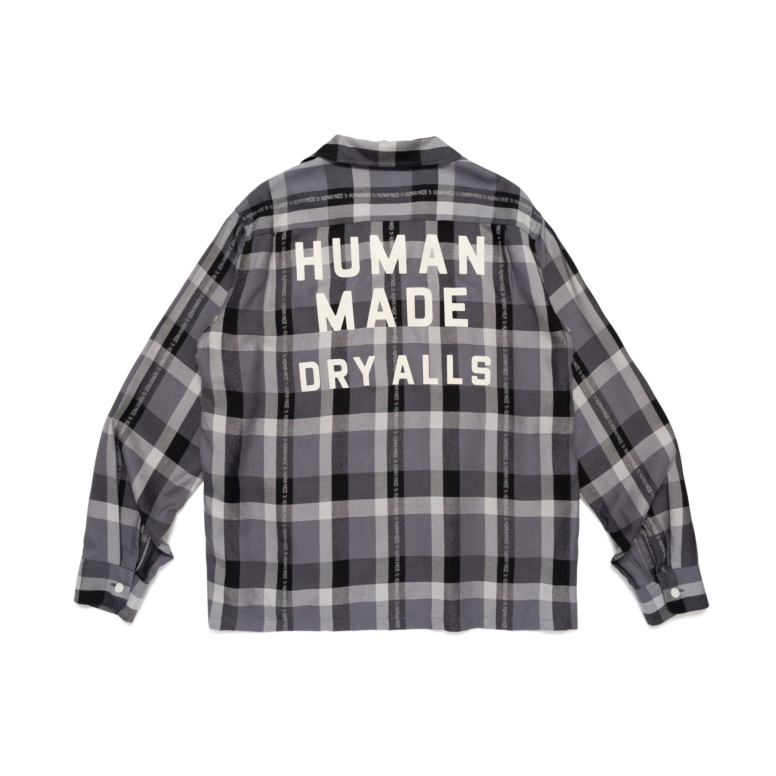 HUMAN MADE OPEN COLLAR CHECK SHIRT – HUMAN MADE Inc.
