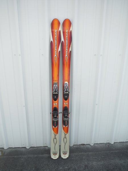 Rossignol Bandit Freeride B3 Skis Orange & White 168cm with