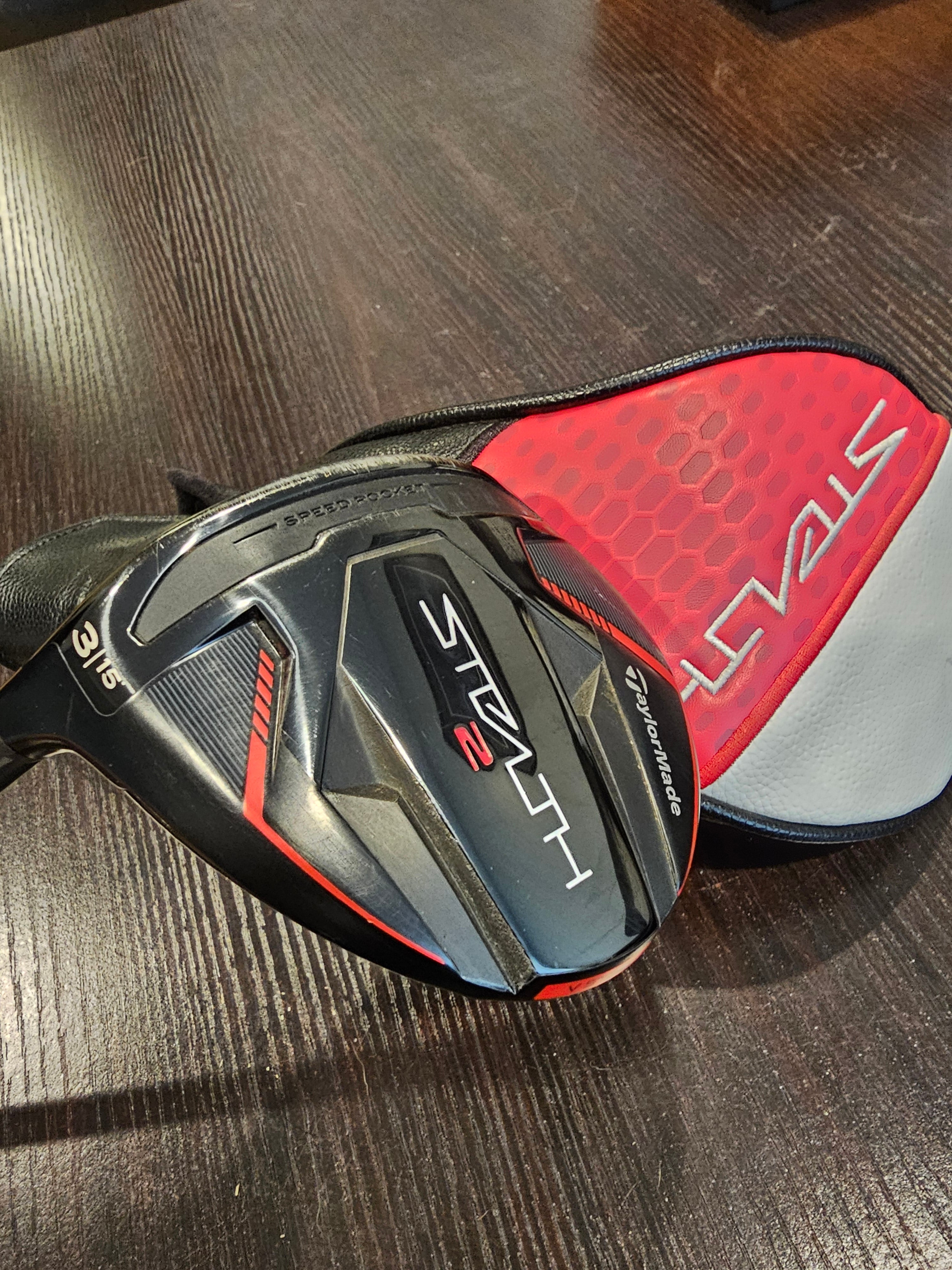 TaylorMade STEALTH 3W 15° & 5W 18° ヘッド ステルス フェアウェイ