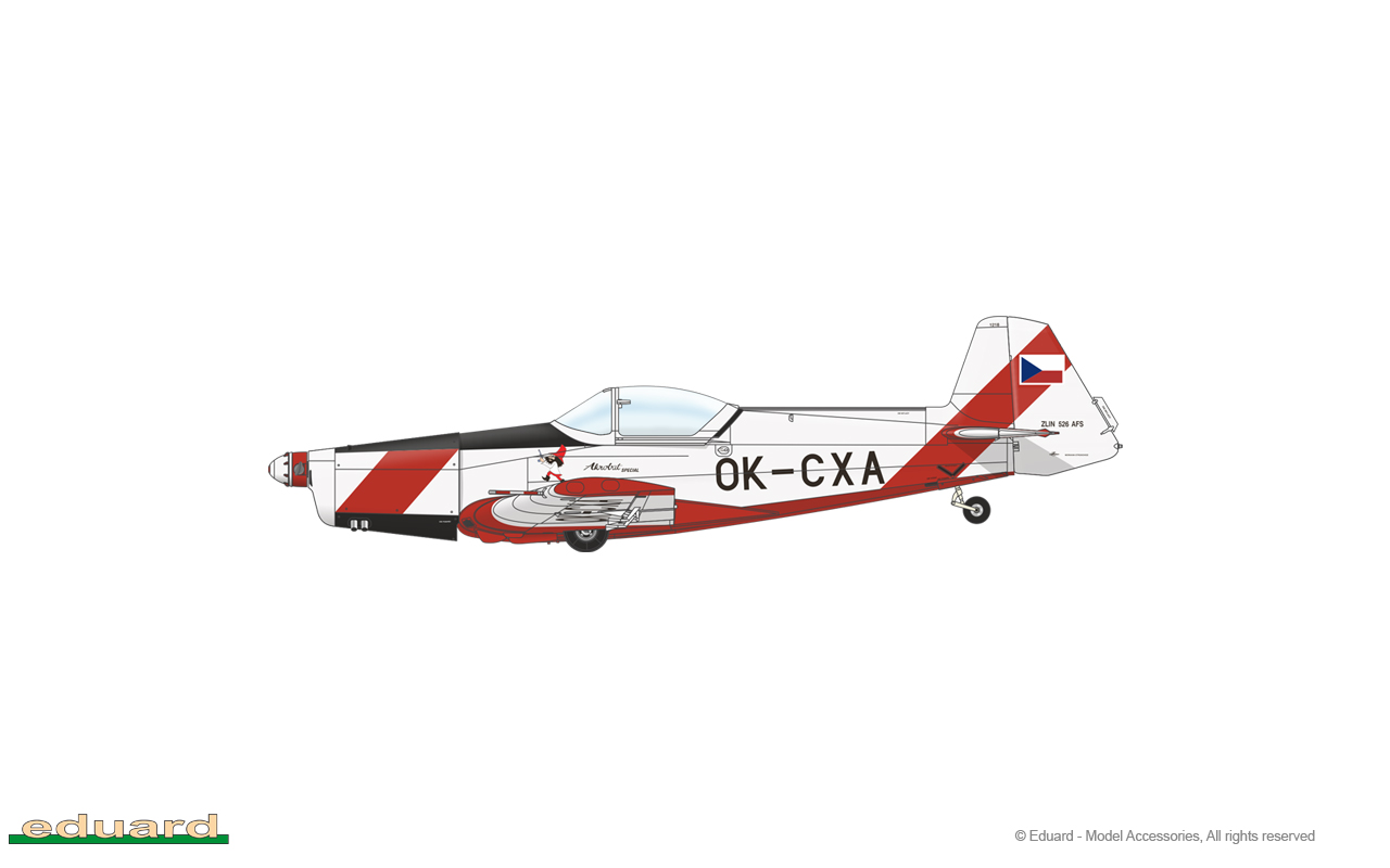 Z-526AFS Akrobat 1/48 - Eduard Store