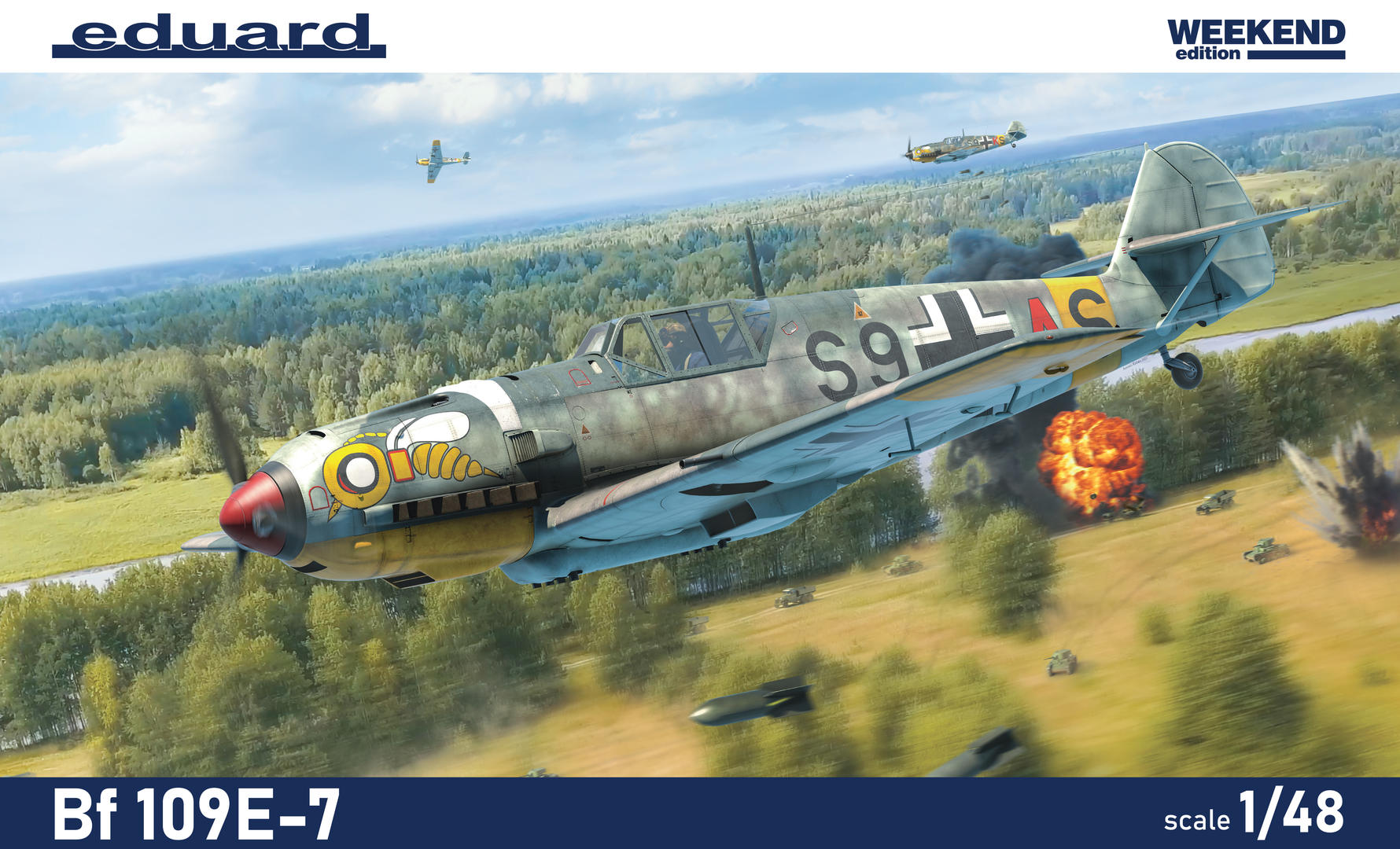 Bf 109E-7 1/48 - Eduard Store