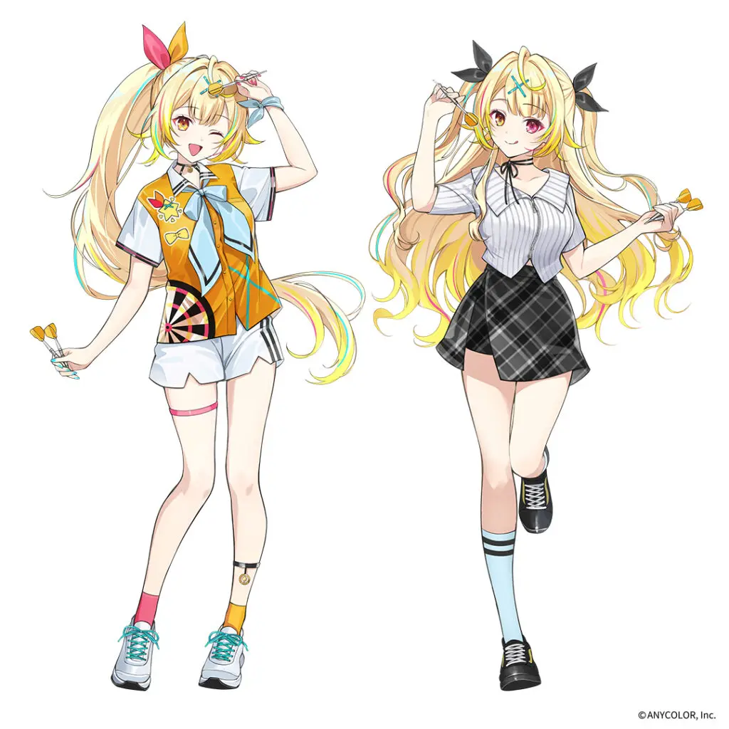 VTuberグループ「にじさんじ」×ダーツライブのコラボが決定