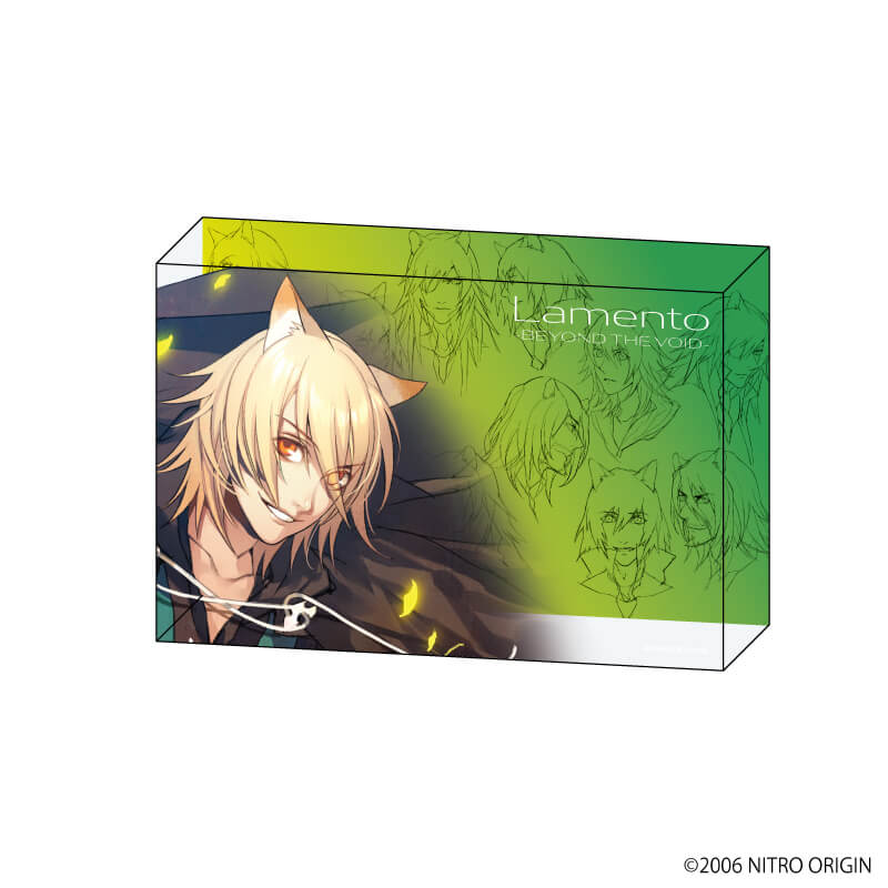 Lamento アクリルブロック ニトロキラル展 キラメモ Lamento アクリル