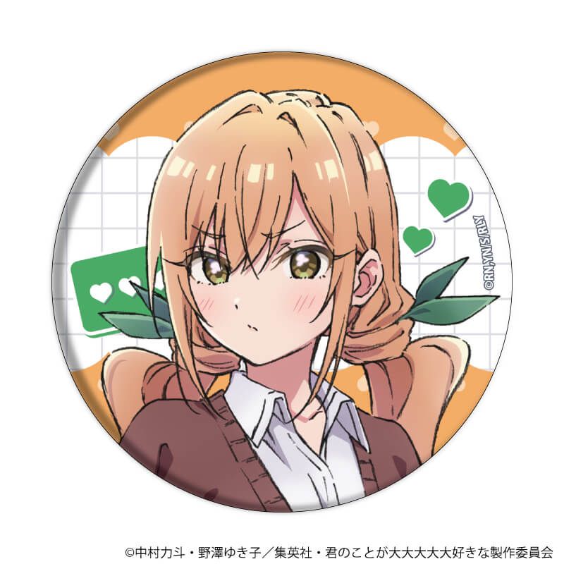 缶バッジ「君のことが大大大大大好きな100人の彼女」08/トレーディング
