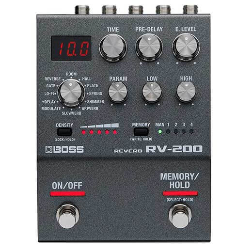 BOSS ボス / RV-200 REVERB【リバーブ】 | エフェクター専門情報サイト