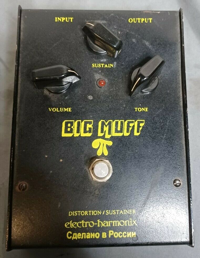 BIG MUFF PI “Bubble Font” V7D ロシアンマフ Electro-Harmonix Big