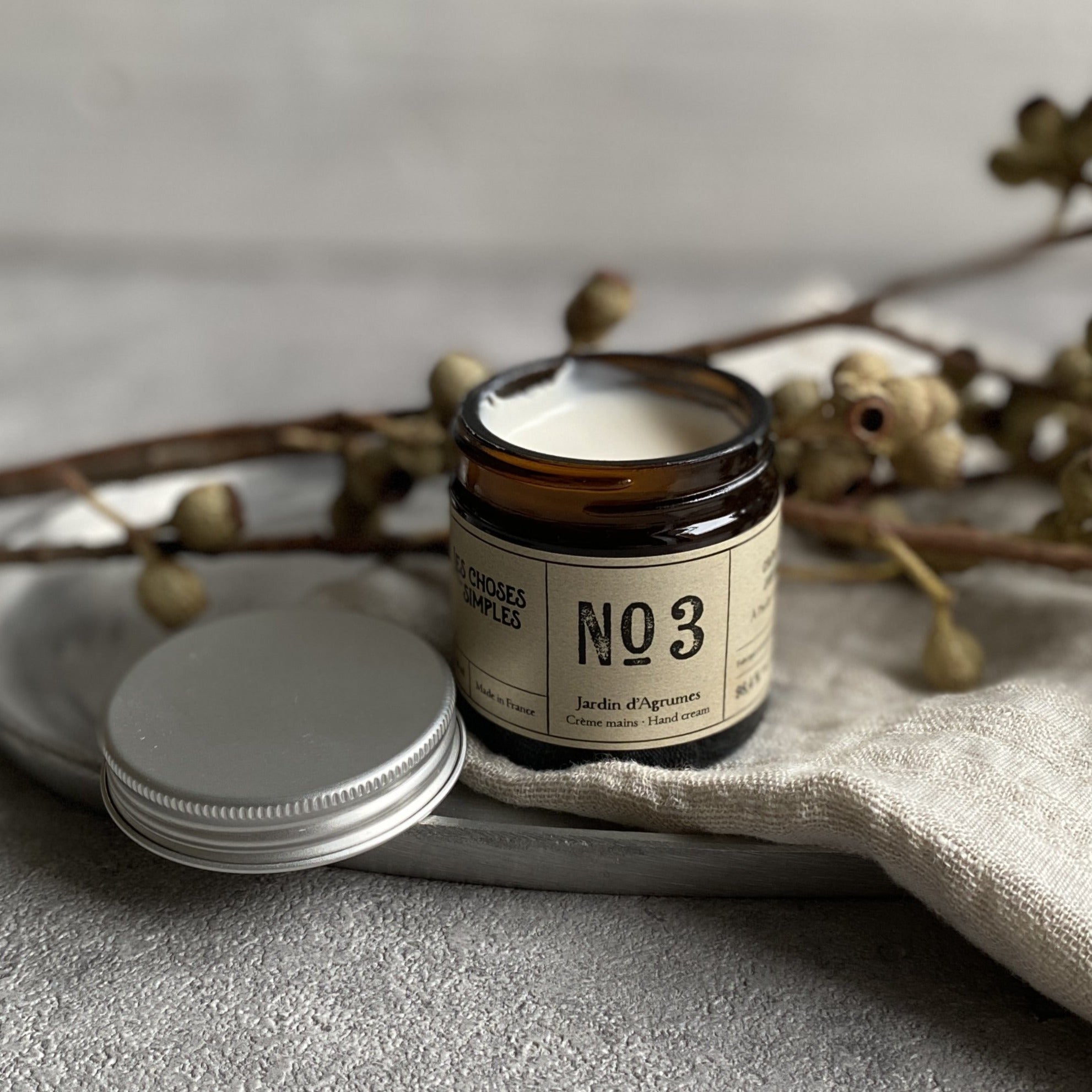 レ・ショーズ・シンプル 公式｜ ハンドクリーム60ml（ガラスジャー