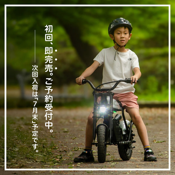 公道走行不可｜EVEREST XING emove【キッズ用電動バイク】e-bike UENO