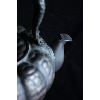 皆川堂 鎚起銅器 南瓜型水注 M063｜骨董店 のびる 古美術 骨董 和風