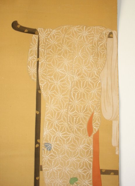 横尾芳月「ぼたん」絹本 掛軸 横尾芳月「ぼたん」絹本 掛軸 横尾芳月