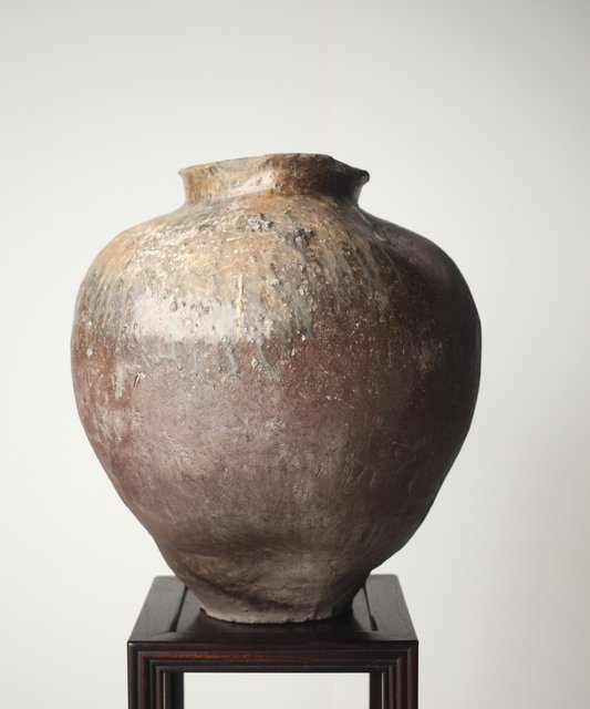 古常滑 大壺 P309｜骨董店 のびる 古美術 骨董 和風建具 蔵戸 買取のご相談