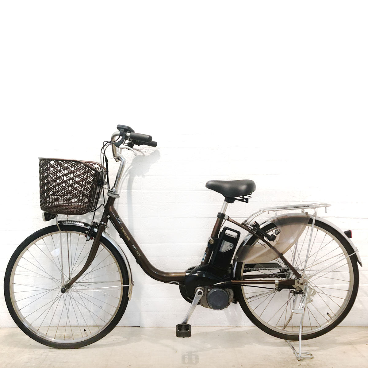 中古電動自転車 パナソニック ビビ SX ブラウン 24インチ YW033 – e