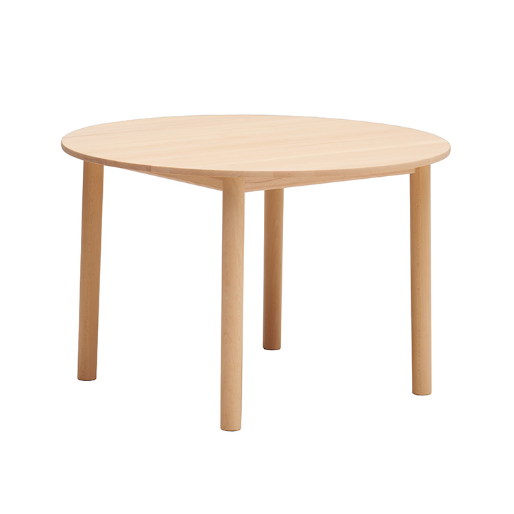 カンティネッタ】 円形ダイニングテーブル DB3911 コットンナチュラル