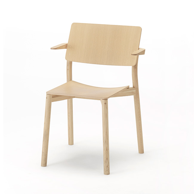 Panorama Armchair (パノラマアームチェア) C3421A Pure Oak 通販